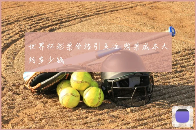 世界杯彩票价格引关注 购票成本大约多少钱